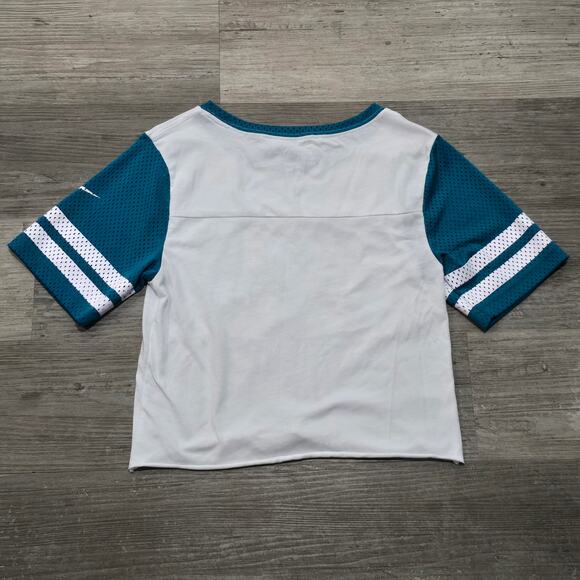 NFL Team Apparel Jacksonville Jaguars Big Logo Short Sleeve Crew Neck Shirt T - Picture 3 of 7